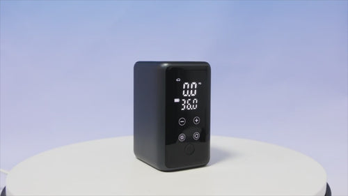 The JumpAir Pro overview — one small device, tires and battery, made to be easy